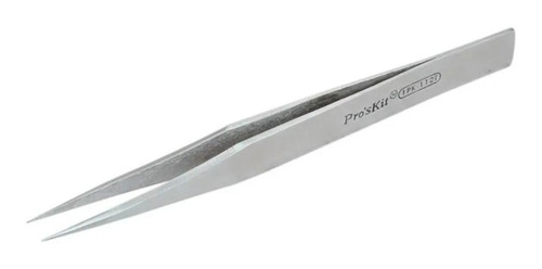 Imagen 3 de 8 de Pinza Brusela Extrafina Recta Proskit Pk-112t De Precisión
