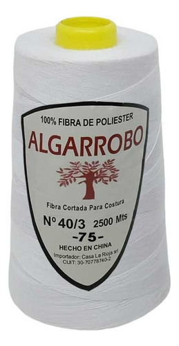 Hilo Poliester Para Jean Nro 75 X 2500 Mts 40/3  Colores 