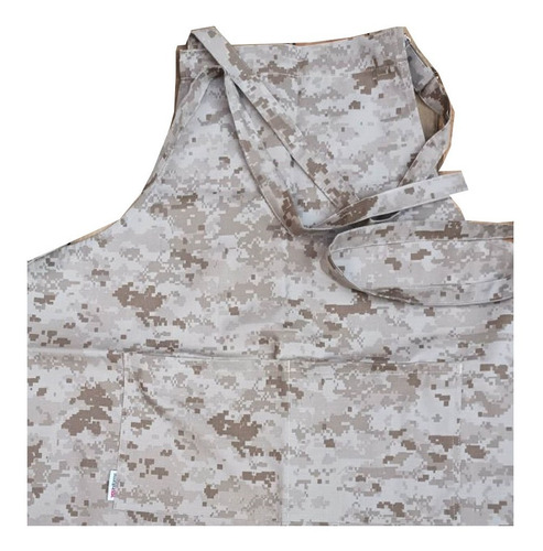 Pechera Chef Parrillero, Camuflaje Militar, Varios Diseños