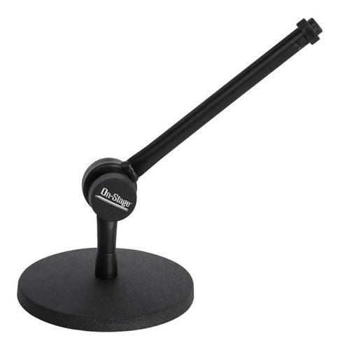 Soporte DS300b con pedestal de escritorio para podcasts, color negro