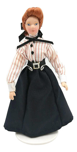 Nuevo Casas Casa De Figuras De Niña En Vestido Largo