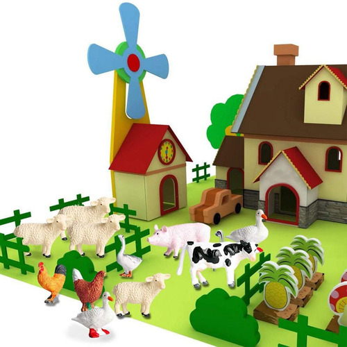 De 12 Juguetes Para Animales, Educativo, De Animales De