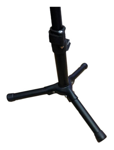 Imagen 3 de 10 de Soporte Pie Microfono Y Bombo Jirafa De Mesa Mic05 + Pipeta