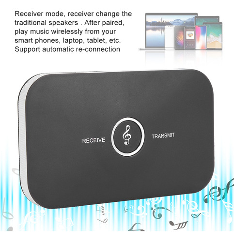 Receptor Transmissor Bluetooth 5.0 2 Em 1 Sem Fio A2dp
