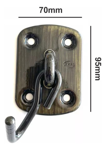 Gancho de rede aço reforçado ouro velho 150kgs Component