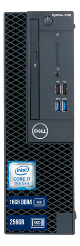 Pc Completa Dell 3070 Sff I79na 16gb 256gb Monitor 24 Dell (Reacondicionado)