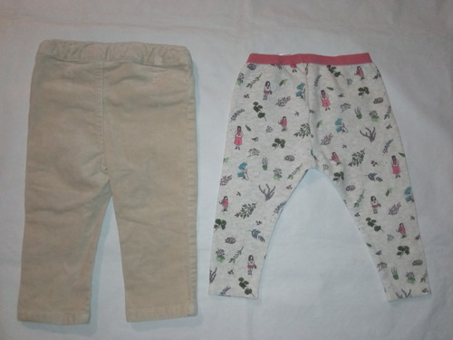 Pantalones De Beba Zara Bas 12 Meses Perfecto Estado 