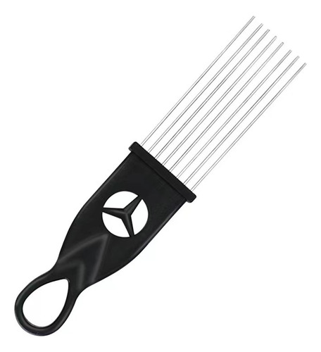 Guiro Instrument Metal Com Raspador Para Shows Ao Vivo Cor Prateado