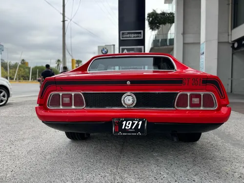 Ford Mustang Gt 351 Hard Top Dos Puertas Rojo 1971