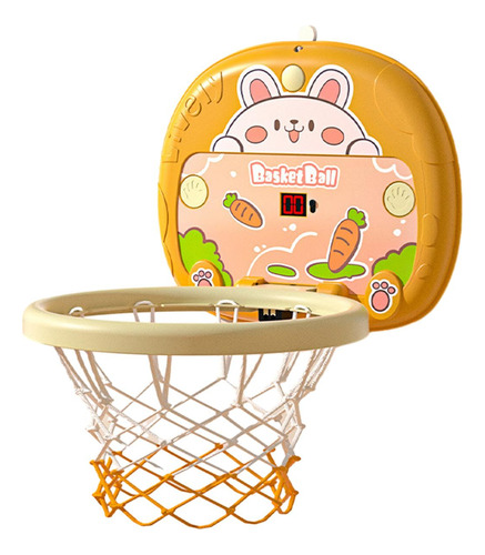 Mini Aro De Baloncesto Interior, Juego Interactivo De Conejo