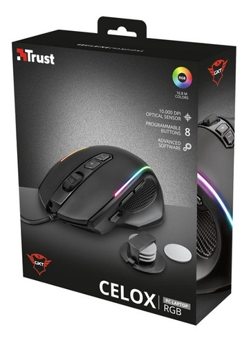 Gxt 165 Celox Rgb Mouse Gamer Trust 23092