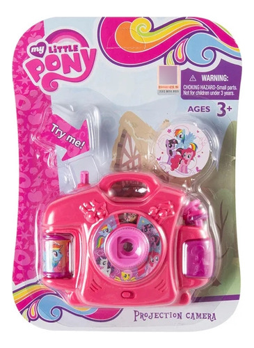 Cámara De Proyección 3d My Little Pony Para Niñas Regalo