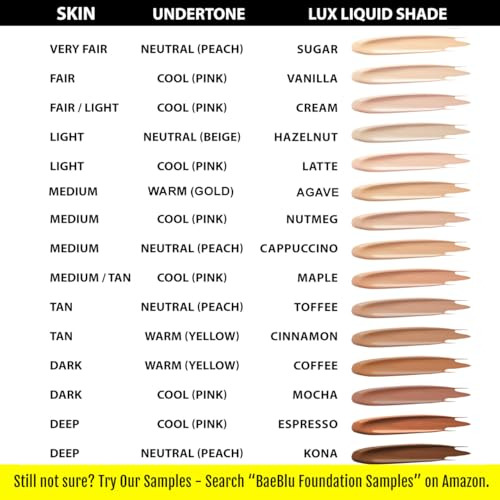 Base Líquida Lux Orgánica A Base De Aloe Baeblu, Natural