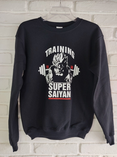 Suéter Dragon Ball Goku Training To Go Super Saiyan Fit
