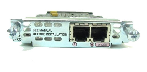 Cisco Tarjeta De Interface De Voz Vic2-2fxo Semi Nuevo