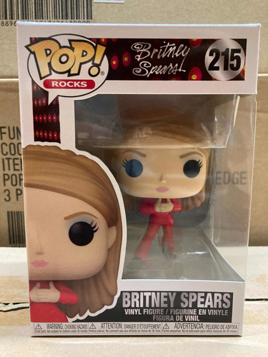 Britney Spears 215 I Did It Again Funko Pop Rocks Original