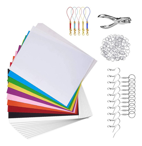 Folhas Termorretráteis Diy Artesanato Com Acessórios