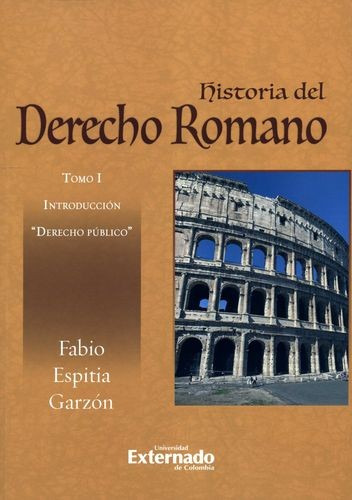 Libro Historia Del Derecho Romano. Tomo I, Introducción  De