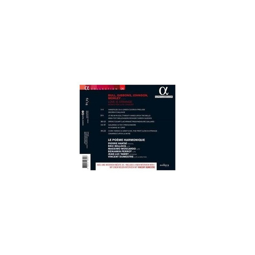 Le Poeme Harmonique/dumestre Vincent Love Is Strange-works F