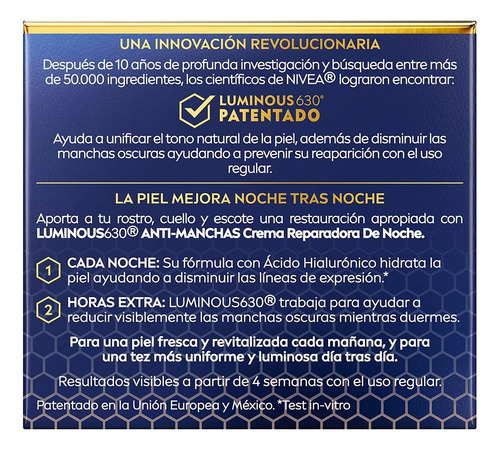 Crema Reparadora Nivea Noche