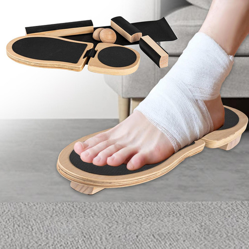 Tabla De Equilibrio Para Fortalecer El Tobillo, Estirador De