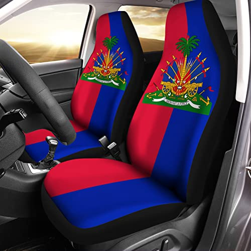 Bulopur Haití Pattern Universal Car Seat Cover Front Seats O