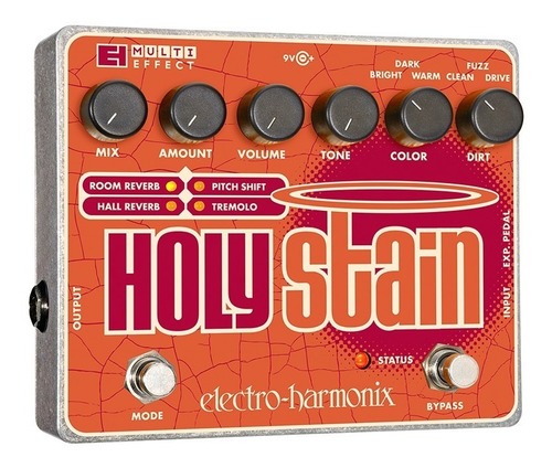 Electro Harmonix Holy Stain Multiefecto Reverb Pitch Tremolo