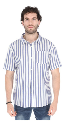 Camisa De Manga Corta Para Hombre Slim Fit: Moda Casual