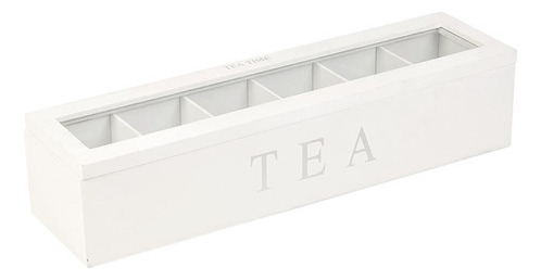 Caja De Almacenamiento De Té De Madera, Organizador De Té