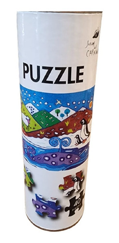 Rompecabezas Puzzle 40 Piezas Pinguino Paisaje Animales Jc