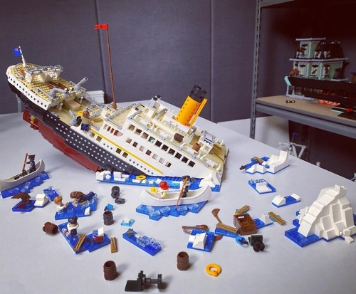 Titánic Armable 2882 Pz Juego Construcción 3d Bloques