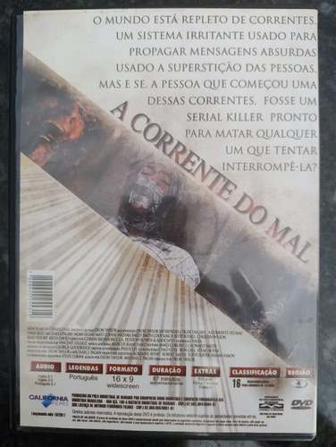 Dvd Filme - A Corrente Do Mal (Usado)