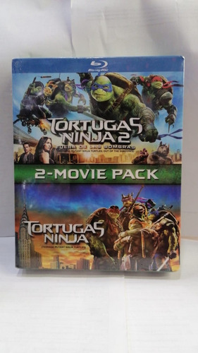 Tortugas Ninja 2 Movie Pack Blu Ray