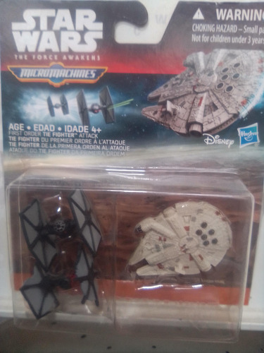 Star Wars Micro Machines - First Order Tie Fighter Attack (Usado)