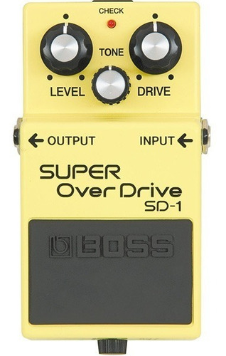 Pedal Boss Super Overdrive Sd1 Sd-1 Nuevo Para Guitarra