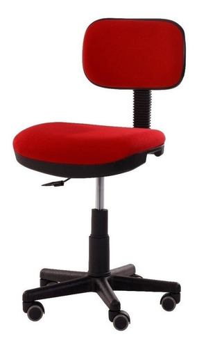 Imagen 2 de 3 de Silla de escritorio Mobeler Lógica roja
