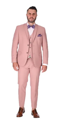 Traje color 2025 palo de rosa
