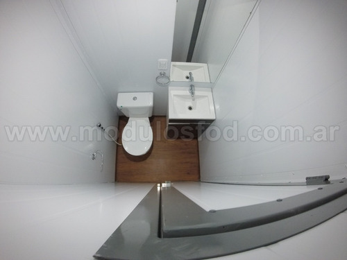 Imagen 10 de 13 de Modulos Habitables Oficina Movil Cbaño Container-cap Federal