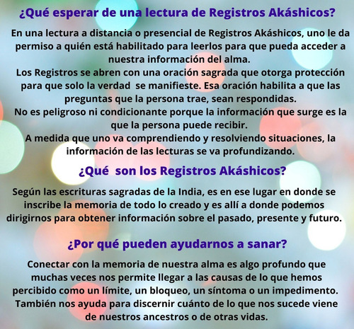Imagen 2 de 2 de Lectura De Registros Akáshicos