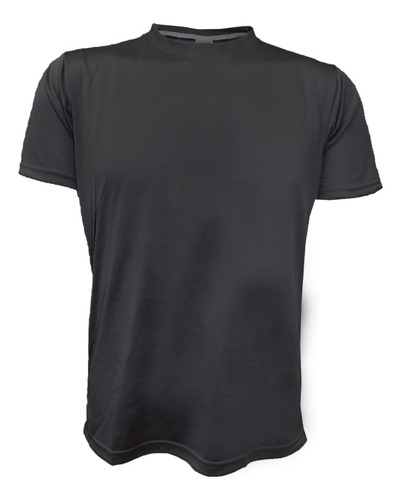 Playera Deportiva Para Caballero Color Gris Tela Dry