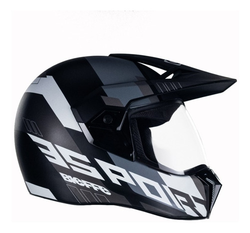 Capacete Fechado Bieffe Cross 3 Sport Adventure 