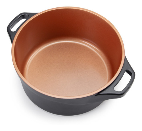 Panela Caçarola Não Gruda Faz Bolo Lecook 24 4,5l Cobrepreta