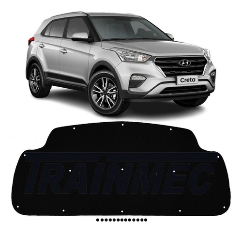 Forro Capô Hyundai Creta 2017 - 2020 Corte Laser Trainmec