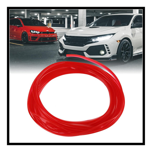Hihaha Car Red Interior Trimen Raya Gap Gap Boce Edge 5m