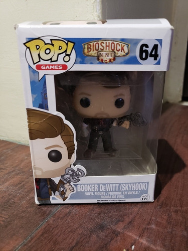 Booker Dewitt Accion Funko Pop (Usado)