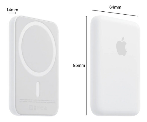 Kit Iphone Magsafe: Funda + Mica 9d + Batería Inalámbrica Transparente Iphone 14 Pro Max