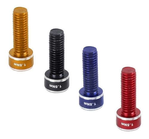 Tornillos Porta Caramañola Aluminio X 2 Uds(1,5grs)-ashima- Color Eleccion