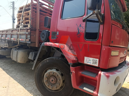 Ford Cargo 2428 6x2 Ano 2009 Com Carroceria 9,5m