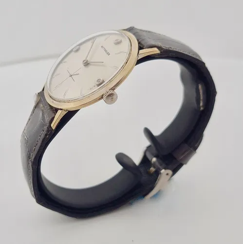 Reloj wittnauer chapa de oro hot sale
