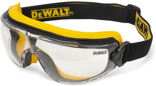 Óculos de segurança Dewalt, transparentes, antiembaçantes, Dpg84, cor de vidro transparente